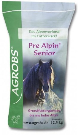Alimentazione AGROBS PreAlpinSenior 12,5kg foraggio trinciato