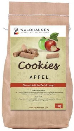 Un trattamento per i cavalli WALDHAUSEN Cookies mela 1kg