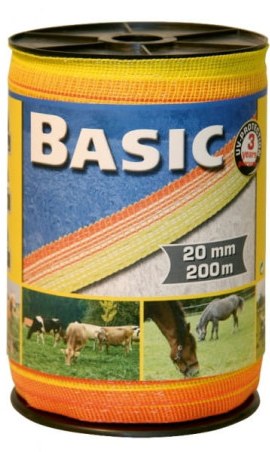 CORRAL Basic 200m/20mm giallo