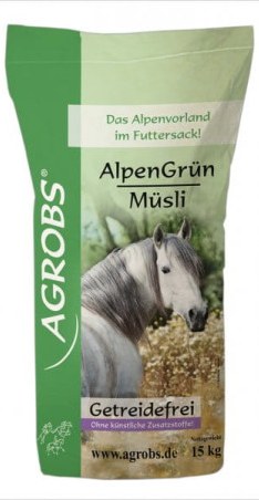 Alimentazione AGROBS AlpenGrun 15kg musli