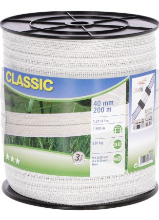 CORRAL Classic 200m/40mm bianco 13 p.