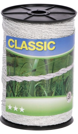 Recinto di filo CORRAL Classic 500 - Si'. 2mm bianco