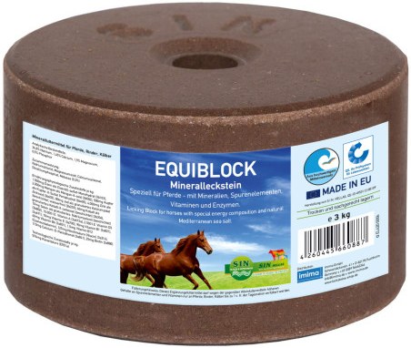 Blocco da leccare minerale IMIMA Equiblock 3kg