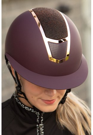 Casco da equitazione Harry's Horse Mont Blanc Sparkle