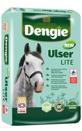 Foraggio trinciato DENGIE UlserLite per cavalli soggetti a ulcere 20kg