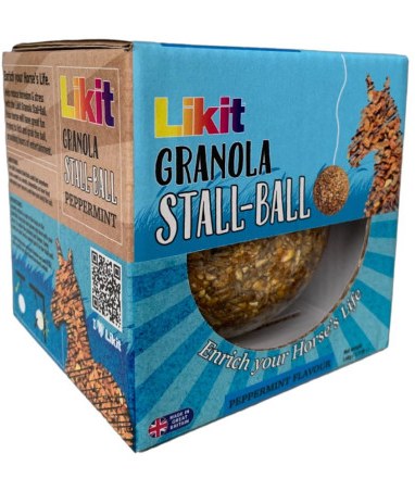 Blocco da leccare LIKIT Granola Stall Ball Peppermint 1,6kg