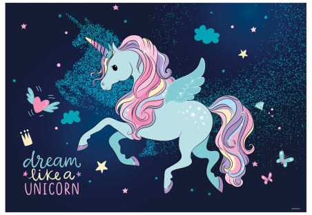Tappetino da scrivania DERFORM Unicorn 13
