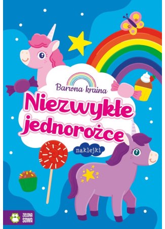 Colorazione ZIELONA SOWA incredibili Unicorns