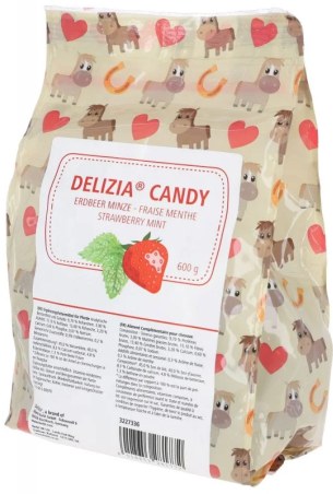 Savor KERBL Delizia Candy fragola-mint 600g