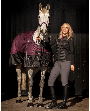 Pantaloni da equitazione QHP WorldTour 23AW femmina