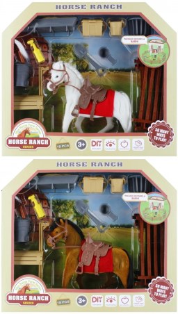 Cavallino gonfiato MEGACREATIVE + esterno + accessorio