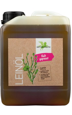 Olio di lino B&E pressato a freddo 2500ml
