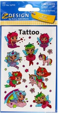 Z-DESIGN Fairies Tatuaggi
