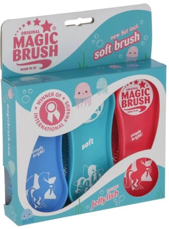 MAGIC BRUSH JellyFish + pennelli set morbido