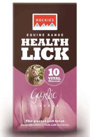 Blocco di sale ROCKIES Rockies Garlic 2kg