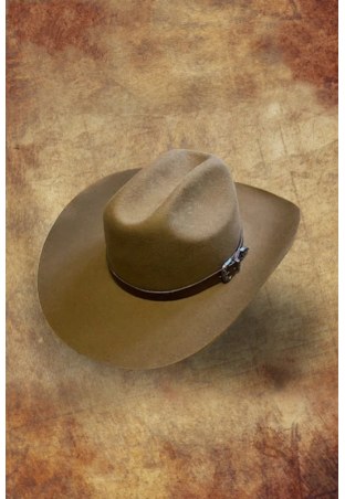 WILDBILL cappello da cowboy feltro marrone