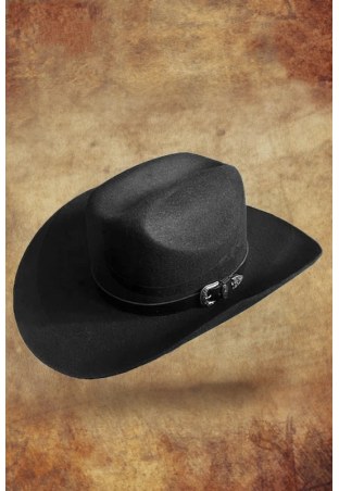 Cappello Cowboy WILDBILL feltro nero