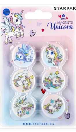 Set di magneti STARPAK Unicorn 6 pc