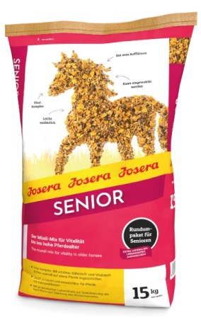 I cavalli più vecchi alimentano JOSERA Senior Pferd 15kg