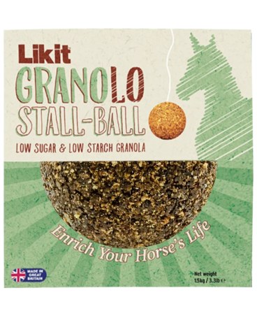 Blocco da leccare LIKIT GranoLo Stall Ball basso zucchero 1,5kg