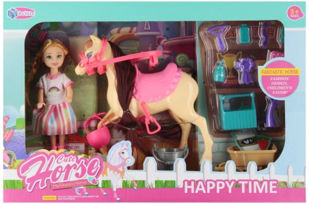 MEGACREATIVE Cavallino toys e bambola accessori