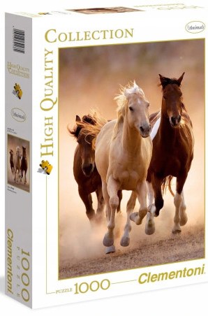 Puzzle CLEMENTONI Konie 1000 elementi