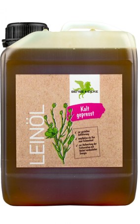 Olio di lino B&E pressato a freddo 5000ml