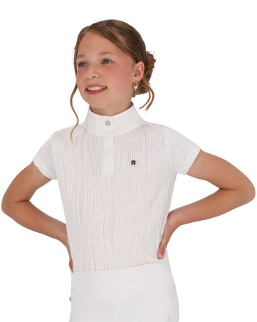 Camicia da competizione QHP Kynlee primavera/estate 2026 giovanile