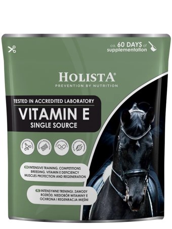 HOLISTA vitamina E singola fonte 400g supplemento