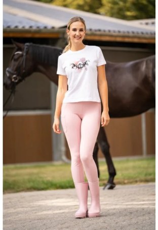 Leggings HKM Tabea Silikon giovanile