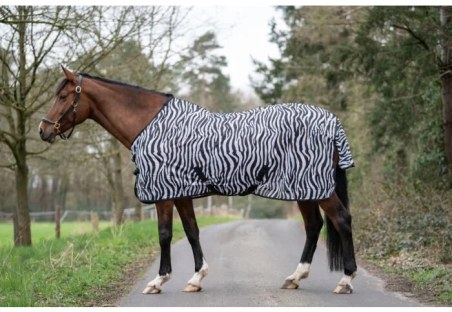 Coperta per cavalli mesh HKM Zebra