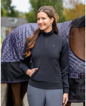 QHP Livora HalfZip Felpa 26AW donna