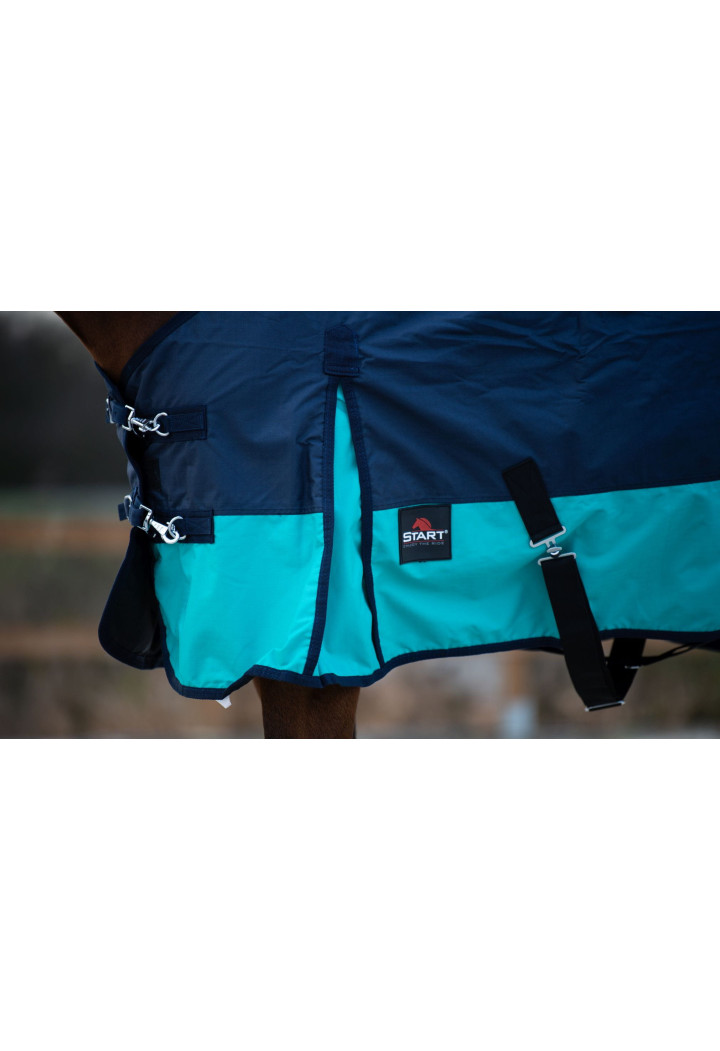 Coperta da paddock START 2-tone foderata 0g 600D