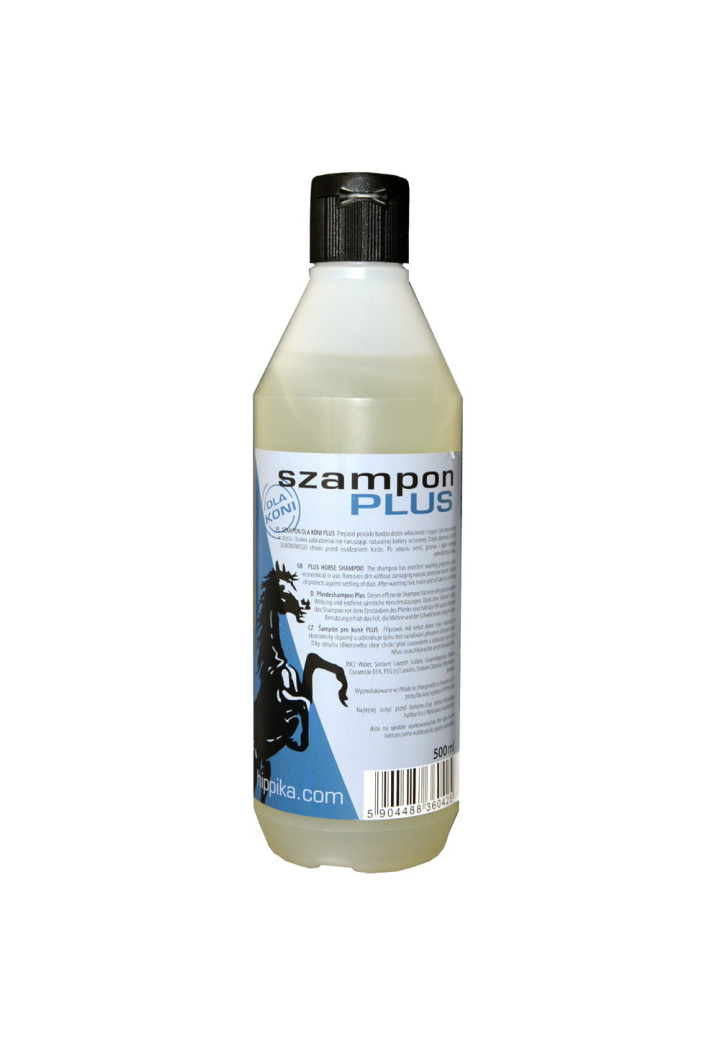 Shampoo in silicone Plus con silicone HIPPIKA 500ml