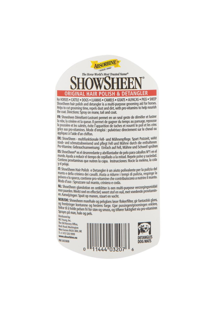 Condizionatore per capelli ABSORBINE ShowSheen 950ml spray