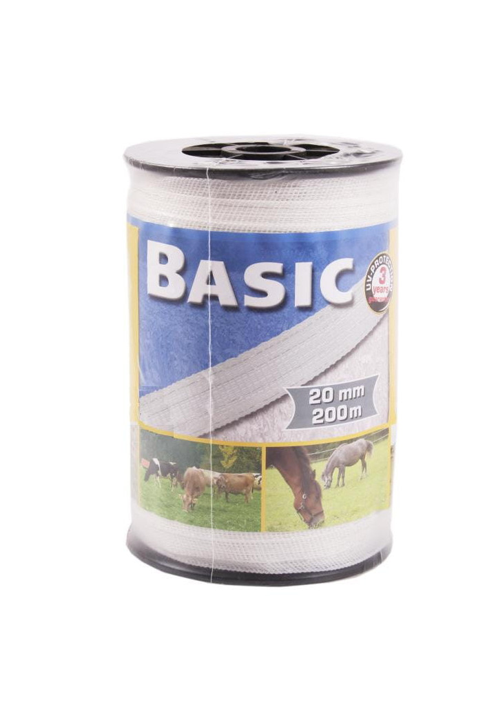 CORRAL Basic 200m/20mm bianco