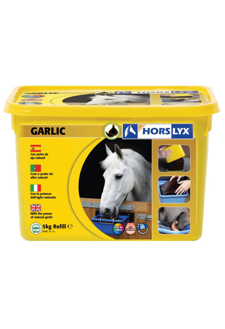 Blocco da leccare HORSLYX vitamina Garlic 5kg