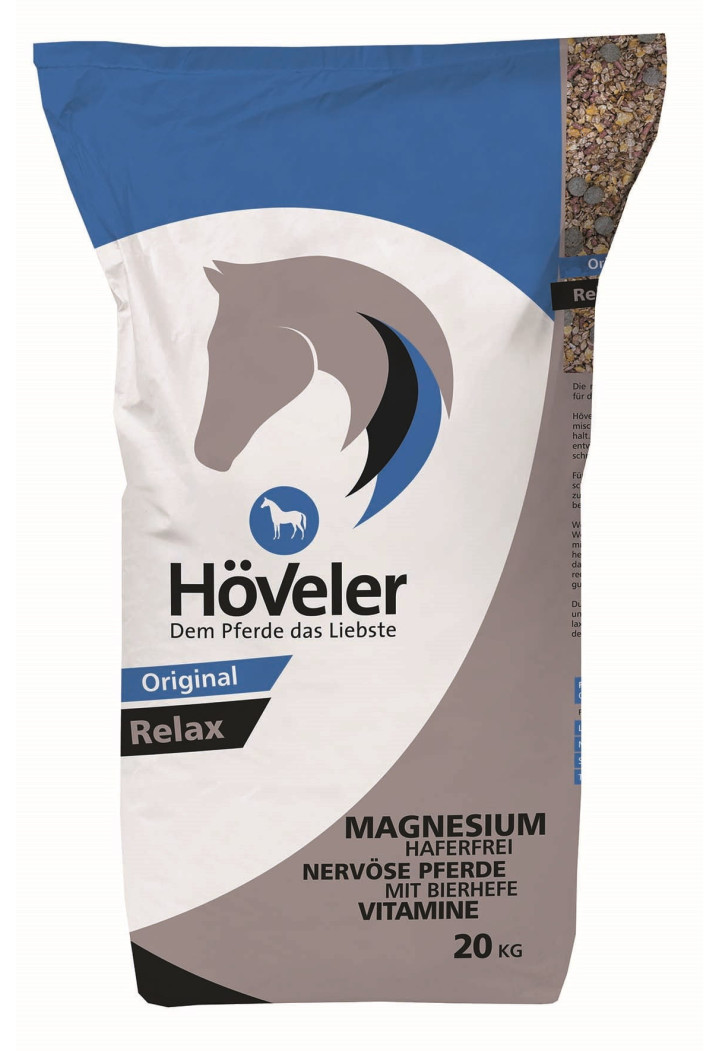 Alimentazione HOVELER Relax 20kg musli