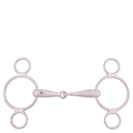 Imboccatura pesoa BR SingleJointed 2 K 18mm snodata
