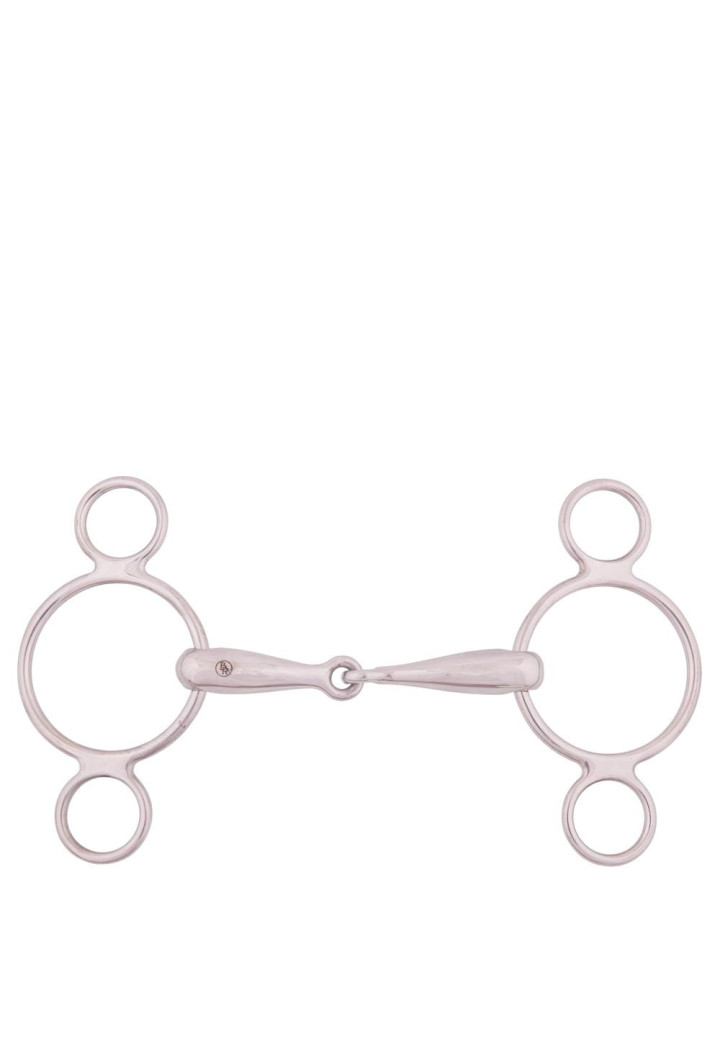 Imboccatura pesoa BR SingleJointed 2 K 18mm snodata