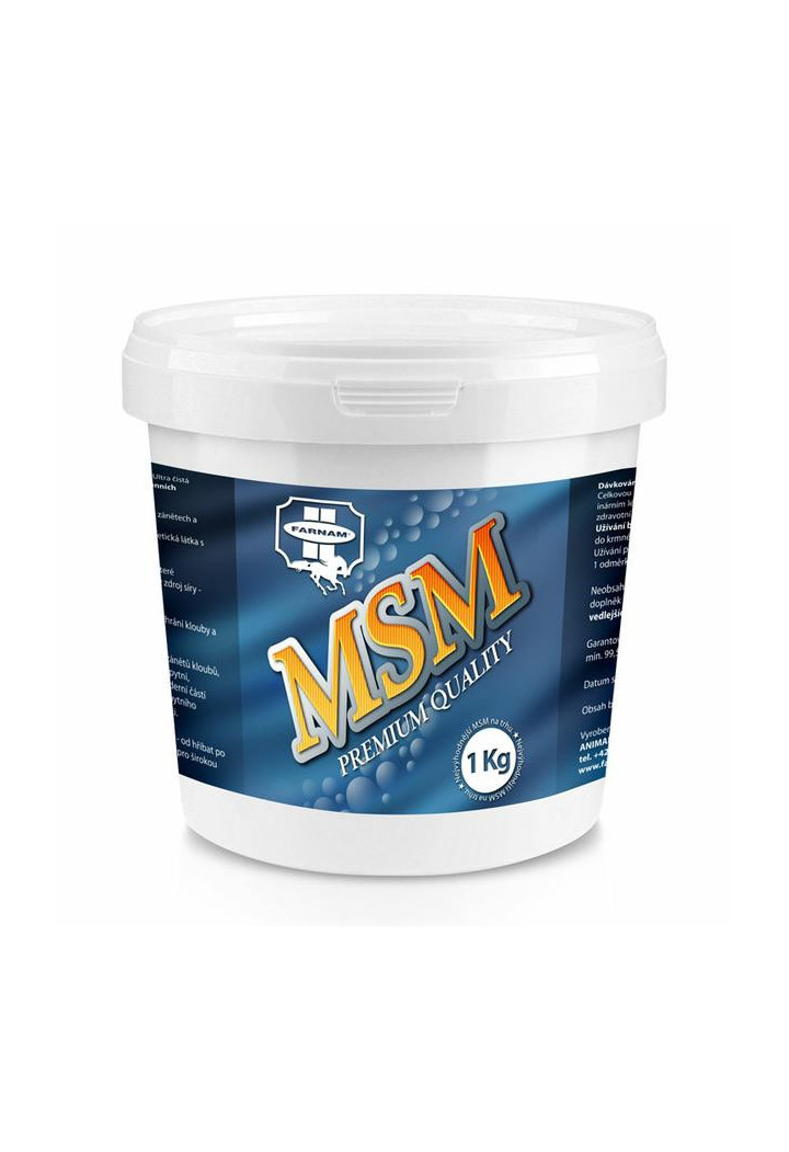 Integratore con giunto FARNAM MSM 1kg
