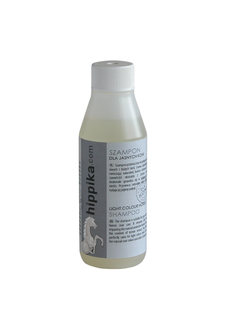 Shampoo per cavalli grigi HIPPIKA JasnoSierity 500ml