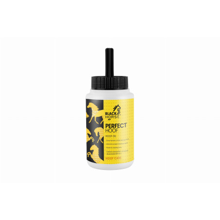Olio per zoccoli BLACK HORSE PerfectHoof+spore 550ml
