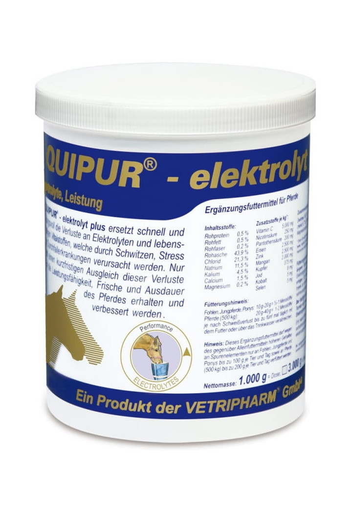EQUIPUR Elektrolyt Plus elettroliti 1000g