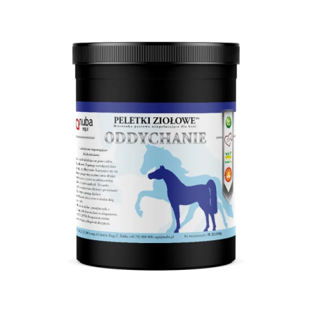 Pellet a base di erbe NUBA EQUI Oddychanie 1300g