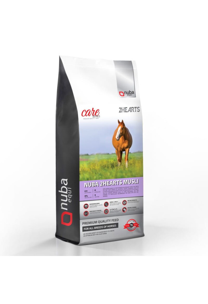 Alimentazione NUBA EQUI 2 Cuori 2 G musli 20kg