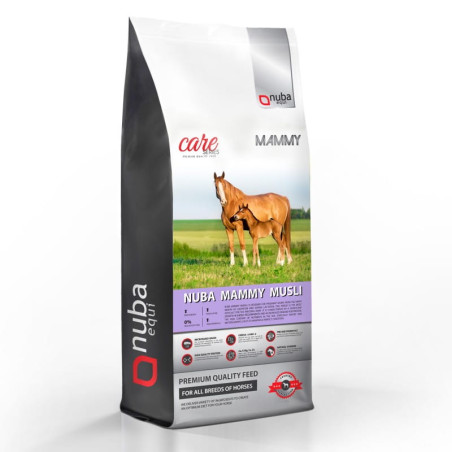 Alimentazione NUBA EQUI Mammy2G musli 20kg