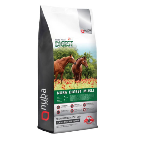 Alimentazione NUBA EQUI Digest Musli 2G per ulcere 20kg