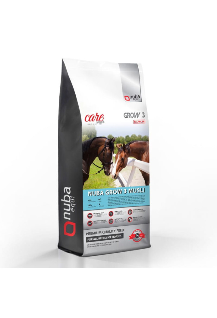 Alimentazione NUBA EQUI Grow3 Musli Balancer 2G 20kg