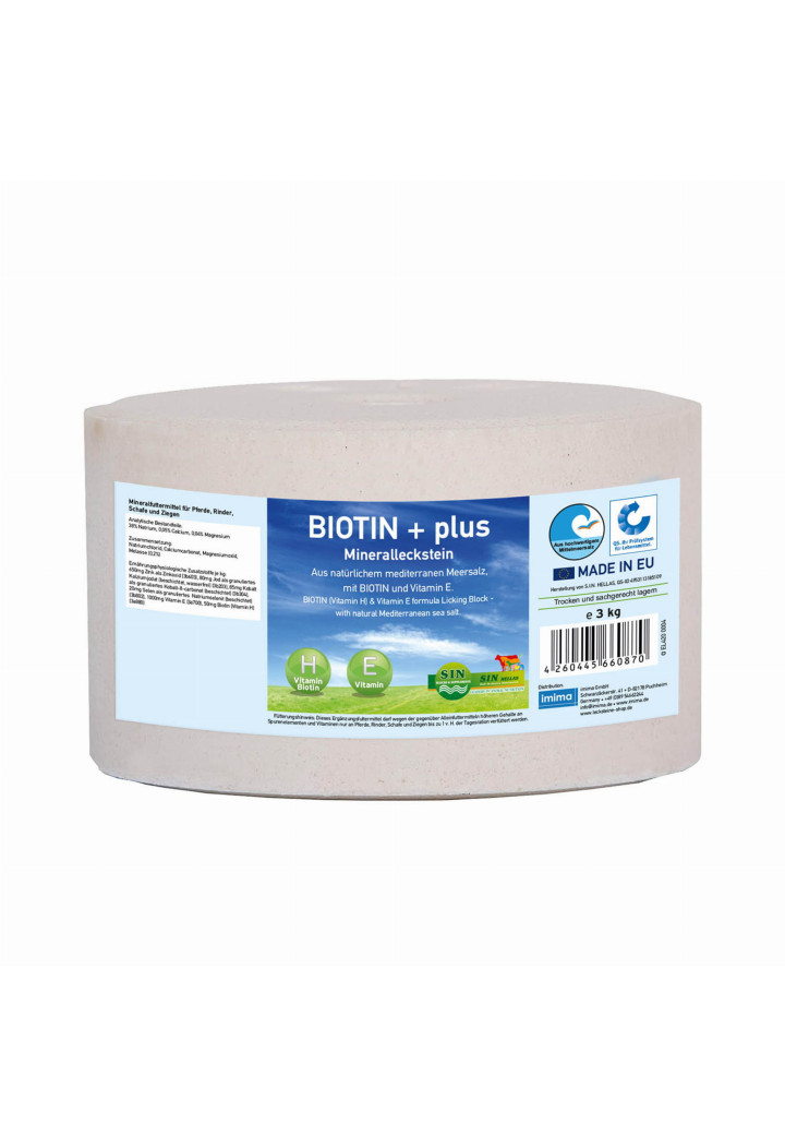 Blocco da leccare minerale IMIMA Biotin + più 3kg